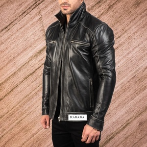 Factory Direct <b>Sale</b> Good Quality Elegant Design Stylish Look Genuine Leather Jacket <b>for</b> Men Customized Jacket <b>for</b> Men - Product Image 4