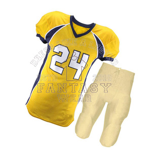 FANTASY WEAR Último Diseño 2026 Jersey de Fútbol Americano Personalizado Uniforme Transpirable Cosido con Opciones de Personalización ce iso - Product Image 5