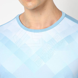 High Quality Wide Boxy <b>Blank</b> T-Shirt Heavy <b>Weight</b> Cotton Tshirt Oversized T-Shirt for Men's - Product Image 4