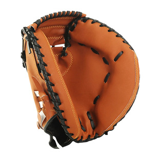 Nouveau Baseball Formation Catcher Gants Catchers Professionnel En Cuir Jeunesse pour Unisexe Personnalisé en gros - Product Image 1
