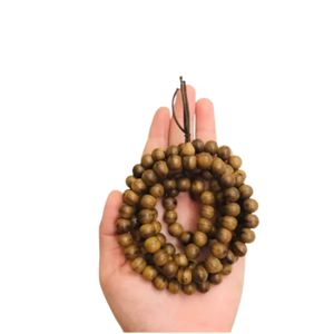 Premium 16MM-18MM Agarwood <b>Beaded</b> <b>Bracelet</b> Handmade Vintage Spiritual Jewelry Gift From Vietnam OEM Supplier - Product Image 5