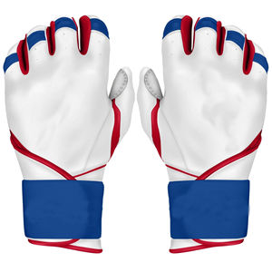 Guantes de Bateo de Béisbol y Sóftbol para Jóvenes y Adultos, para el Campo Interior, para Mano Derecha, Impermeables, Ligeros, Cómodos, de Cuero Genuino, en Oferta - Product Image 1