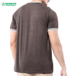T-shirt décontracté imprimé pour homme 100% coton, coupe ample, respirant, séchage rapide, écologique, anti-boulochage, tissu 220g, haute qualité - Product Image 6