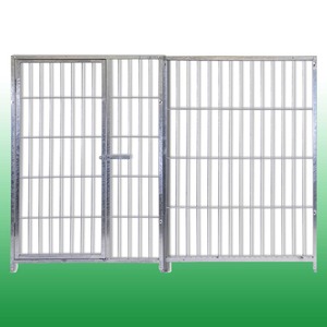 แผงตาข่ายความสูง120ซม. 200X ประตูสัตว์เลี้ยงพร้อมประตูชุบสังกะสีด้วยความร้อน - Product Image 6