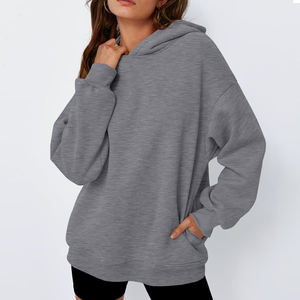 Pulls à capuche confortables pour femmes, vente en gros, impression de logo personnalisée, pull à capuche respirant pour femmes - Product Image 3