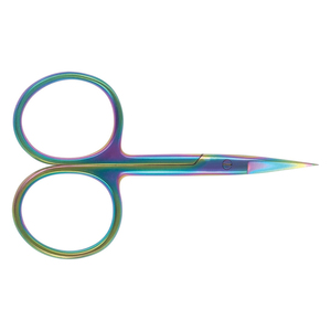 Rainbow Color Coated 4" Purpose Scissors Sharp Blade Joint Fly Tying Scissors Premium Quality Fly <b>Fishing</b> Scissors - Product Image 6