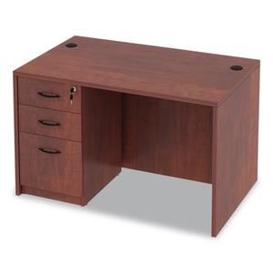 Alera Valencia Series Mueble de recepción recto ALEVA214830MC-47.25 In. X 29.5 Pulgadas X 29.63 Pulgadas Color Cereza Medio - Product Image 6