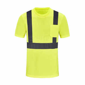 Camisa de seguridad de poliéster de calidad superior superventas para hombre, cómoda, transpirable, talla de adulto, logotipo personalizable a la venta - Product Image 4