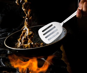 Juego de 5 piezas de acero inoxidable ecológico Apto para lavavajillas, juego de Skimmer, cuchara para hilvanar, cuchara para cocinar, coladores, coladores - Product Image 3