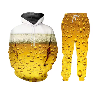 Comprar ropa de entrenamiento deportivo con cremallera personalizada Fitness Venta al por mayor Sublimado Sweatsuit Hombres Mujeres Unisex personalizado Jogging Chándales - Product Image 3