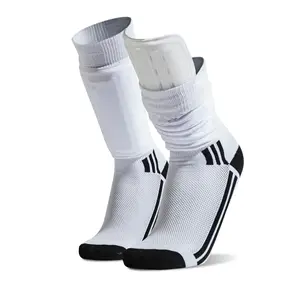 Cheap High Quality Soccer Shin Guard Socks Football Sports Sock With Inner Pocket For Shin Pads