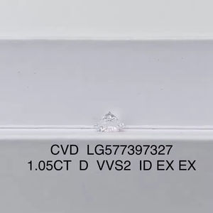 Certificat IGI G VVS2 10.51CT gros diamant créé en laboratoire CVD diamant cultivé en laboratoire - Product Image 3