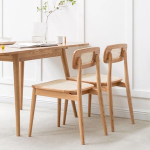 Chaise en rotin tissée à la main, meubles de salon écologiques en bambou et en rotin - Product Image 5