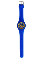 Montre-bracelet éducative en silicone hypoallergénique fabriquée en italie pour apprendre tout en s'amusant
