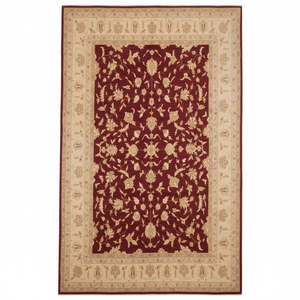 Tapis de Peshawar et de Khotan noué à la main, unique en son genre, 14'8 x 11'9 Pes_Kho_107 - Product Image 1