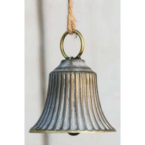 Venta caliente cencerro galvanizado árbol de jardín campanas colgantes estilo europeo rústico campana de Navidad y adorno de árbol colgante - Product Image 2