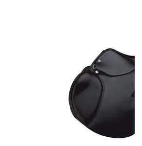 Silla de Montar Inglesa Negra de Alta Calidad, Hecha a Mano, Acolchada, Duradera, Equipo Integrado para Carreras de Caballos, Gran Venta en India - Product Image 3