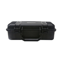 CHIYUE Chiyue-GC-3 Petite boîte à outils multifonctionnelle en plastique rigide antichoc, résistante à la poussière, étanche, noire, 280x130x100mm