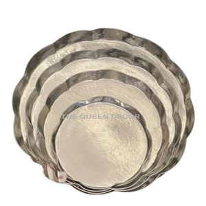 ถาดเสิร์ฟโลหะหรูหราสำหรับบ้านโรงแรมโรงแรมระดับไฮเอนด์หรูหราถาดเสิร์ฟโลหะหรูหราออกแบบได้ตามต้องการ - Product Image 5