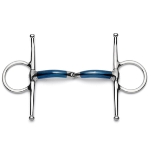 Bocado de Acero Inoxidable Ligero y Duradero de Buena Calidad con Boquilla Articulada, Antideslizante, Anti-tirones, de Mejillas Completas, Doble - Product Image 1