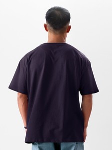 T-shirt de luxe en coton épais vierge à épaules tombantes: T-shirt Streetwear personnalisé de haute qualité 250 GSM pour hommes - Product Image 2