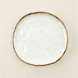 Produit en marbre Plato Llano Nature Crema 26cm - Product Image 1