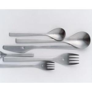 ชุดช้อนส้อมเครื่องเงินสแตนเลสมีสไตล์พร้อมขอบขัดเงาสำเร็จรูปน้ำหนักเบาเป็นพิเศษทนทานต่อการกัดกร่อนระดับพรีเมียม - Product Image 2