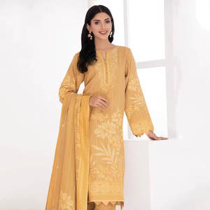 ดูดีปากีสถานชุดสวมใส่ทุกวันฤดูร้อนคอลเลกชันผู้หญิงSalwar Kameez DesignsสุภาพสตรีShalwar Kameez 2024 - Product Image 6