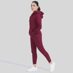 Vente en gros, nouvelle collection, logo personnalisé, survêtement décontracté de haute qualité, molleton doux, sweat-shirt sport, ensemble de loisirs pour adultes, femmes - Product Image 5