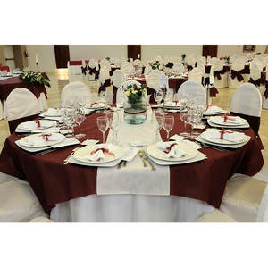 Tovaglia Bianca 100cm Novotex TNT 150pz B2B - Product Image 1