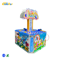 Machine de jeu d'arcade jouet Whack a Mole à jetons enfants frappant la Machine de jeu d'arcade de jouet de rachat de billet de marteau
