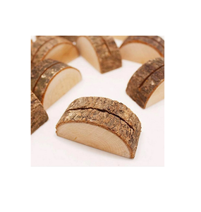 Diseño de madera de acacia tarjetero Escritorio decorativo Organizadores menú tarjetero para accesorios de cocina al mejor precio - Product Image 2