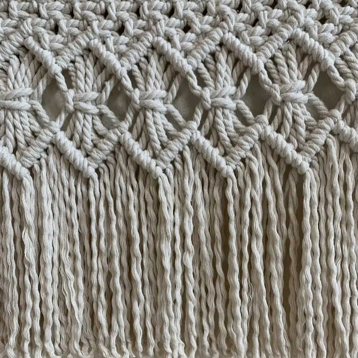 Large Macrame Curtain for Wedding Backdrop Boho Wall Hanging Home Decor Outdoor Door Tapestry