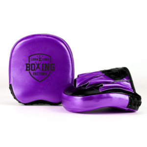 Guantes de Boxeo para Entrenamiento, Equipo de Muay Thai, Almohadillas de Enfoque Curvas, Guantes de Boxeo de Cuero Genuino - Product Image 6