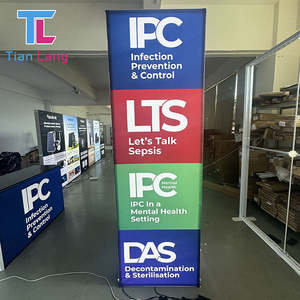 Caja de luz LED retroiluminada portátil Nilokohan Trade Show Stand Display Walls para exhibición y exhibición de carteles - Product Image 3