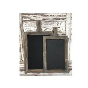 Hot Sale Kitchen Wooden Framed Hanging Magnetic Chalkboard Magnetic Blackboard For Kitchen And Wall Decor