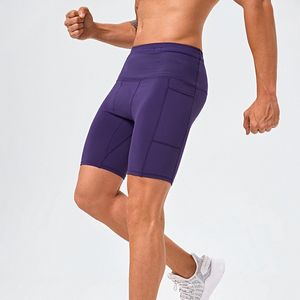 Pantalones Cortos Deportivos Casuales de Secado Rápido para Hombre, Cintura Media Elástica, Logotipo Personalizado, Transpirables, para Ciclismo, Gimnasio, Deportes - Product Image 3