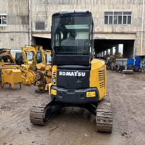 Excavadora de orugas Komastu PC35MR, peso operativo ligero de 3 toneladas con componentes de núcleo de caja de cambios de motor, precio bajo usado de segunda mano - Product Image 3