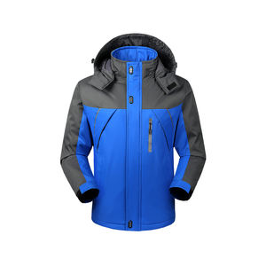Sweat à capuche de ski de haute qualité Veste de snowboard imperméable Vêtements de ski pour hommes Logo imprimé personnalisé - Product Image 4