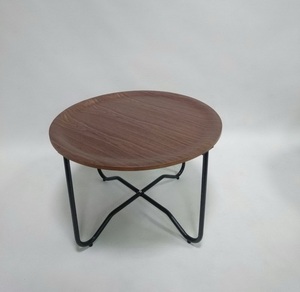 Mesa de Centro de Madera Resistente de Diseño Escandinavo Moderno con Panel Superior para Muebles de Sala de Estar - Product Image 3