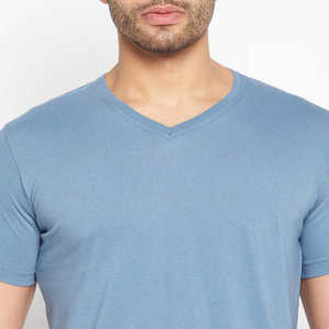 Camiseta de calidad superior para hombre, ropa Lisa para hombre, diseño superior, manga corta, informal, transpirable, 100% algodón, camiseta para hombre, ajuste holgado - Product Image 6