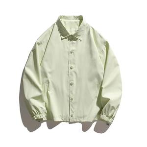 Gran oferta, cortavientos Clásico deportivo, cuello fino, logotipo personalizado vuelto hacia abajo, diseño de primavera, chaquetas transpirables para entrenadores al por mayor - Product Image 3