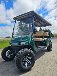 Carrito de palos de golf popular de alto rendimiento, turismo de ocio, carritos de golf levantados para 4 pasajeros a la venta con tablero, compra de carritos de golf - Product Image 3