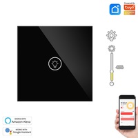 Interruptor Atenuador de Luz Inteligente Multi-Gang con Panel Táctil Wi-Fi, Compatible con Alexa, Controlador de Brillo LED de 3 Gangs