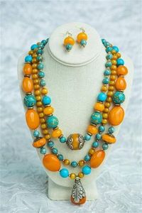 Nuevo Collar de Cuentas de Resina Hecho a Mano con Diseño Moderno y Elegante para Mujer, Accesorio de Moda Estilo Ángel para Navidad - Product Image 5