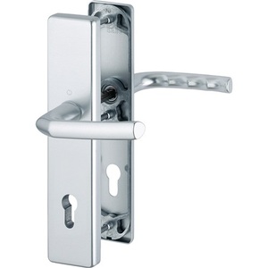 HOPPE Schutzgarnitur Birmingham 1117/2221A/2440 Manijas de Aluminio F1 para Puertas y Ventanas de 92 mm y 67-72 mm - Product Image 1