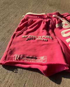 กางเกงขาสั้นเข้ายิมผ้าฝ้าย100% ปรับแต่งได้สำหรับผู้ชายกางเกงขาสั้นผ้าฟรองเทอร์รี่แนววินเทจสีพื้นระบายอากาศได้ดีแห้งเร็ว - Product Image 3