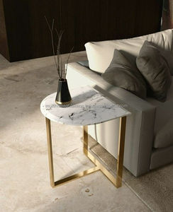 โต๊ะกาแฟกลมโลหะสำหรับใช้ในสำนักงานบ้านสำนักงานโต๊ะกาแฟสำหรับโรงแรมโต๊ะพบปะสังสรรค์ในโรงแรม - Product Image 3