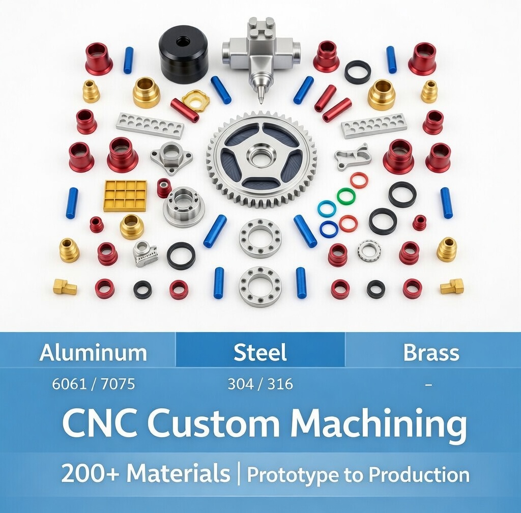 Customized CNC Machining Turning Milling Aluminum Stainless Steel Parts for Automobile Parts | Free Sample | CMM Report Included