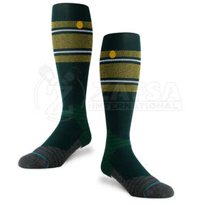 2025 moda rayas béisbol novedad estampado béisbol uso diario calcetines de béisbol - Product Image 6